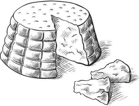 Goats And Ewe Cheese Icon
